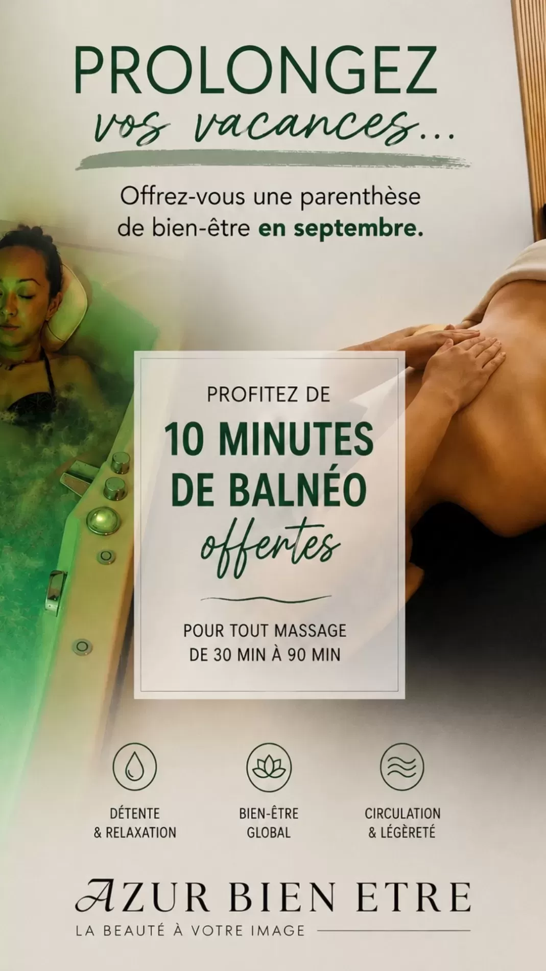 Prolonger les vacances